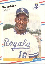 1988 Fleer Baseball Cards      260     Bo Jackson